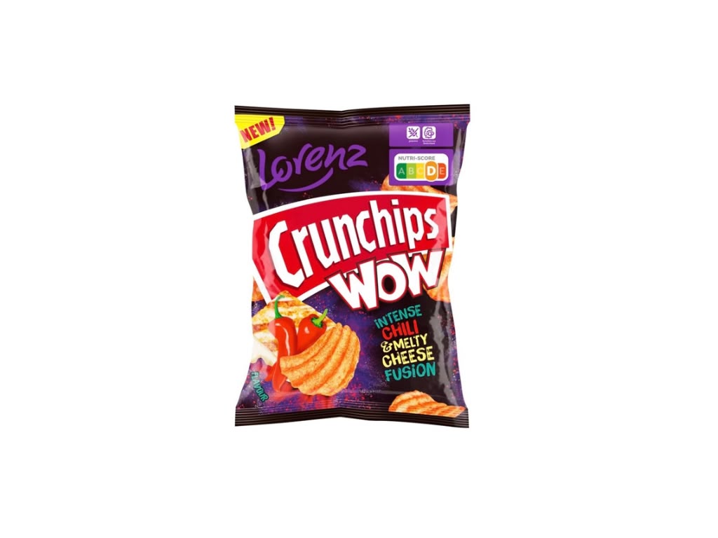 Lorenz Crunchips WOW Chili & Melty Cheese 110 g