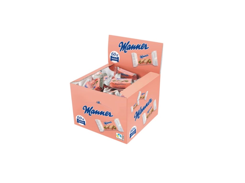 Manner Neapolitaner Minis Großpackung 60 x 15 g – 900 g