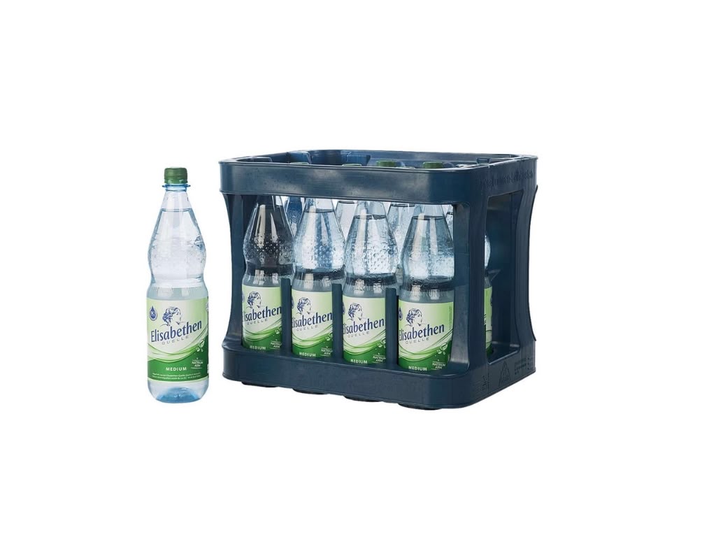 Elisabethen Quelle Medium – 12 × 1 l PET-Mehrweg