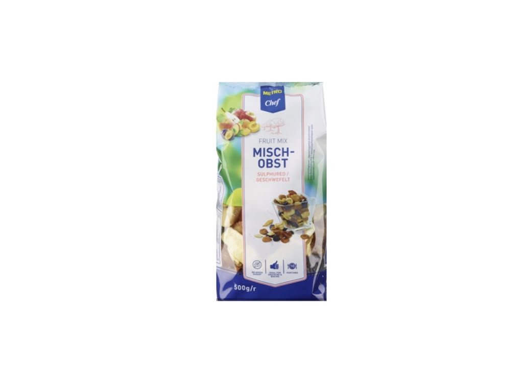 Metro Chef Mischobst geschwefelt 500 g