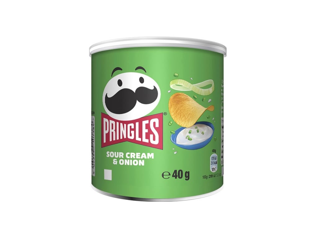 Pringles Sour Cream & Onion – 40 g Einzeldose