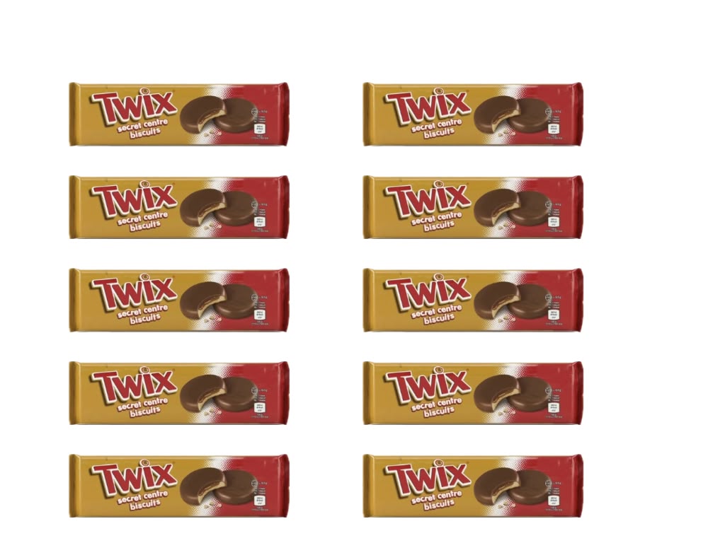 KIG Box Twix Secret Centre Biscuits – 10 Packungen