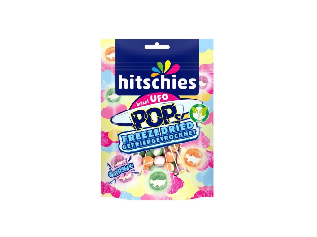 Hitschies brizzl UFO Pops Freeze Dried 50 g