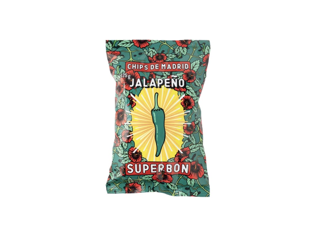 Superbon Jalapeño Chips 125 g