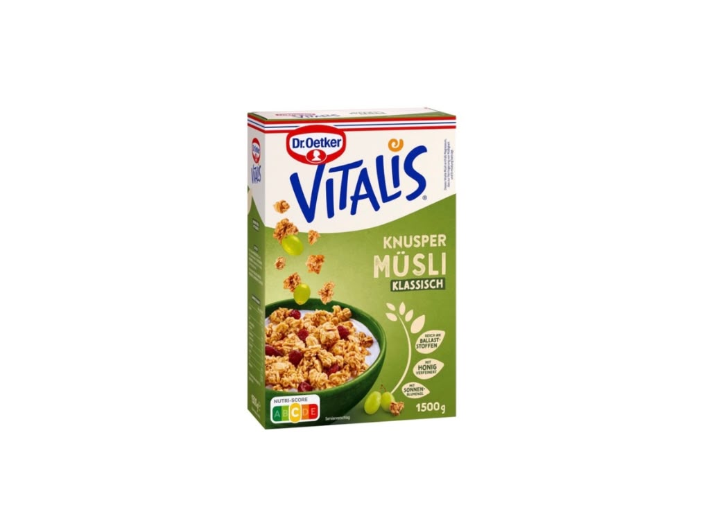 Dr. Oetker Vitalis Knusper Müsli Klassisch 1.500 g