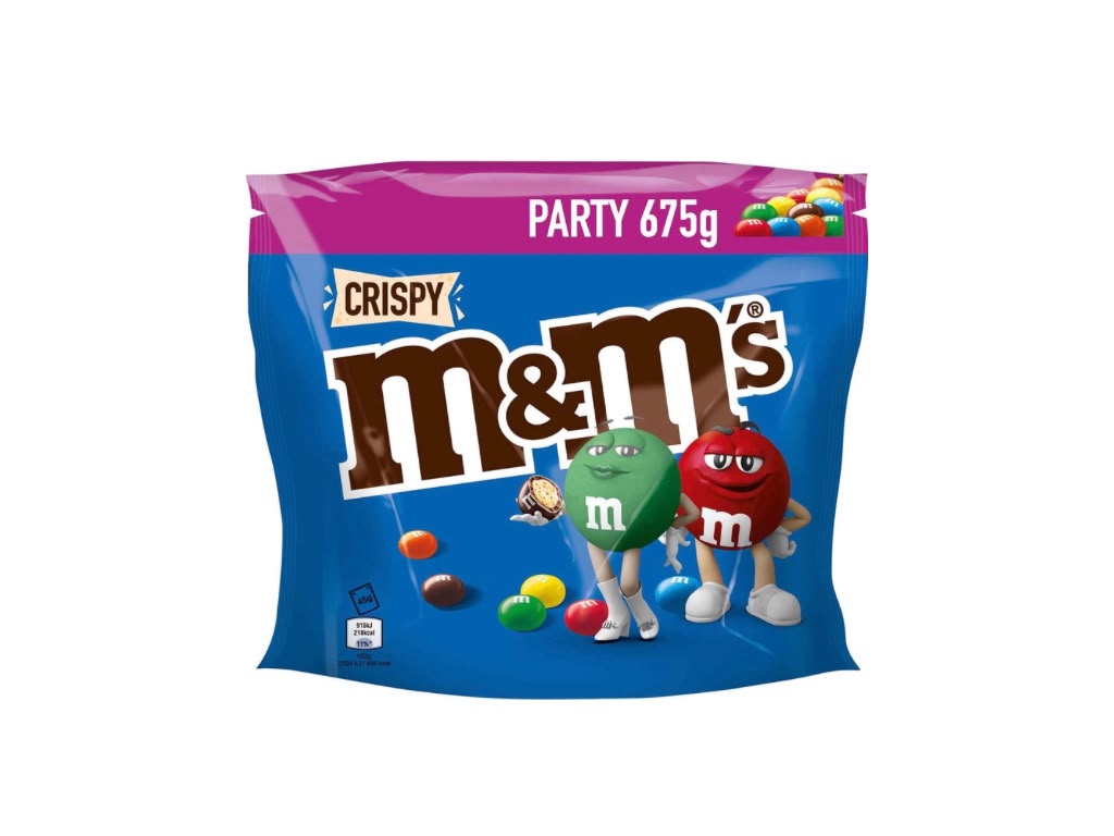M&M's Crispy Party Pack 675 g
