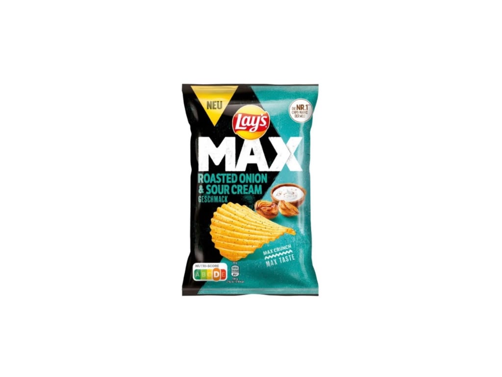 Lay's MAX Roasted Onion & Sour Cream 110 g