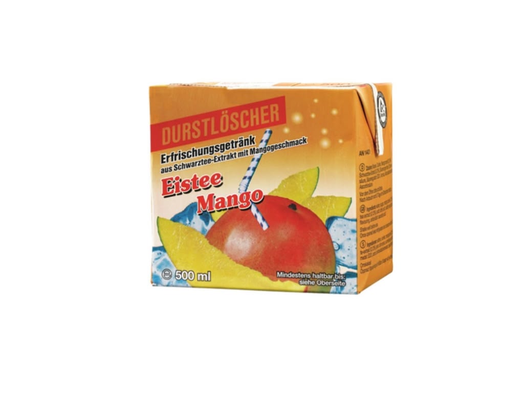 Durstlöscher Eistee Mango 0,5 l