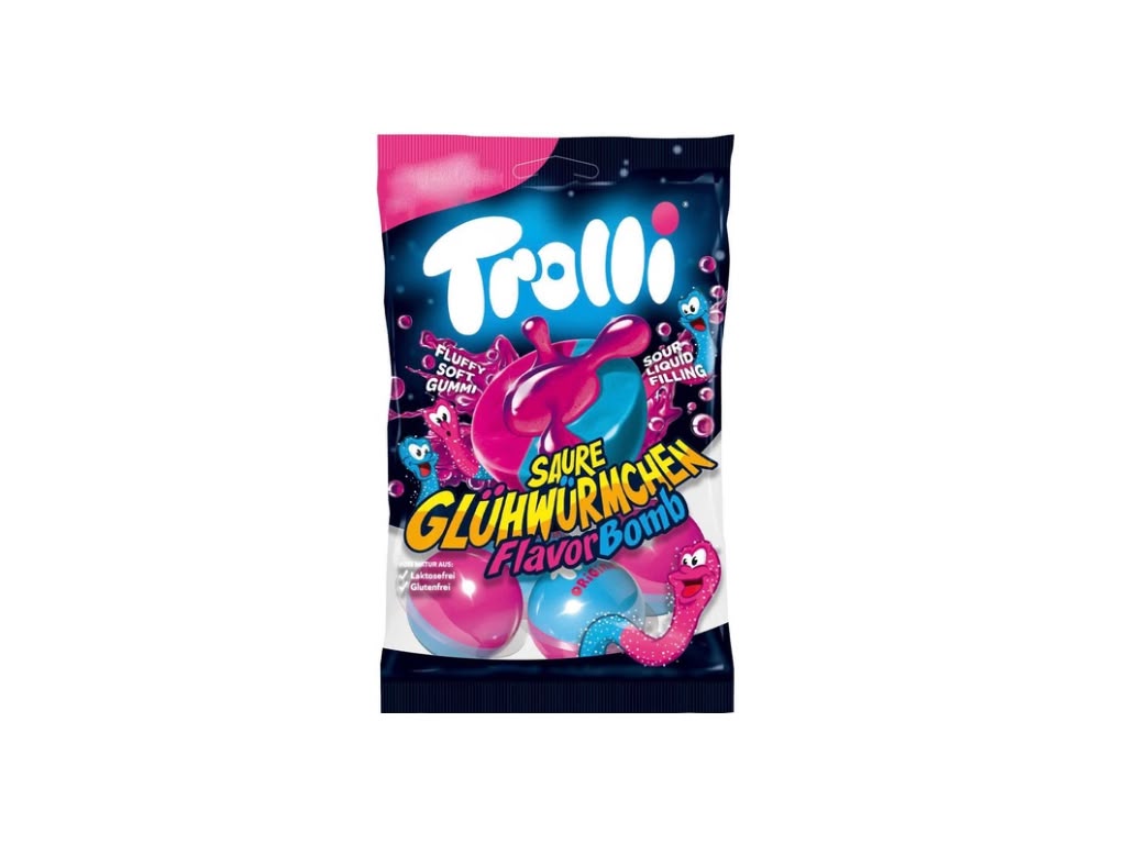 Trolli Saure Glühwürmchen Flavor Bomb 150 g