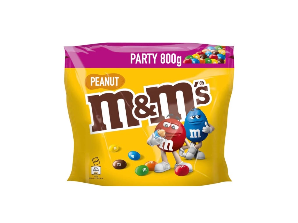 M&M's Peanut Party Pack 800 g