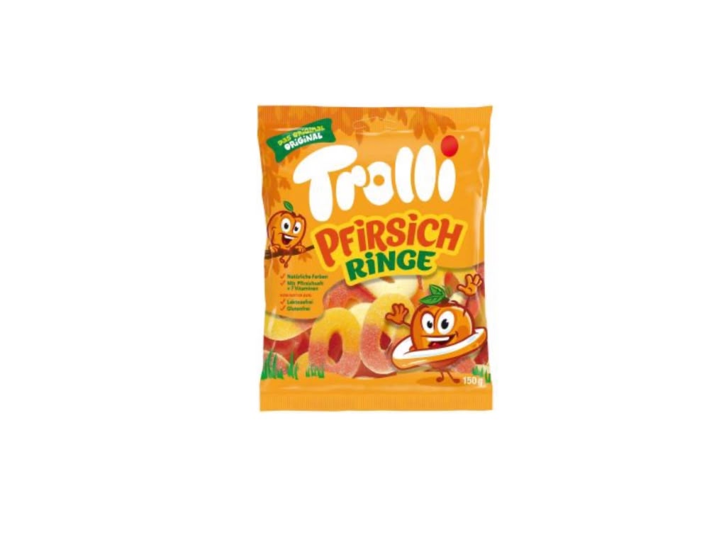 Trolli Pfirsich Ringe 150 g