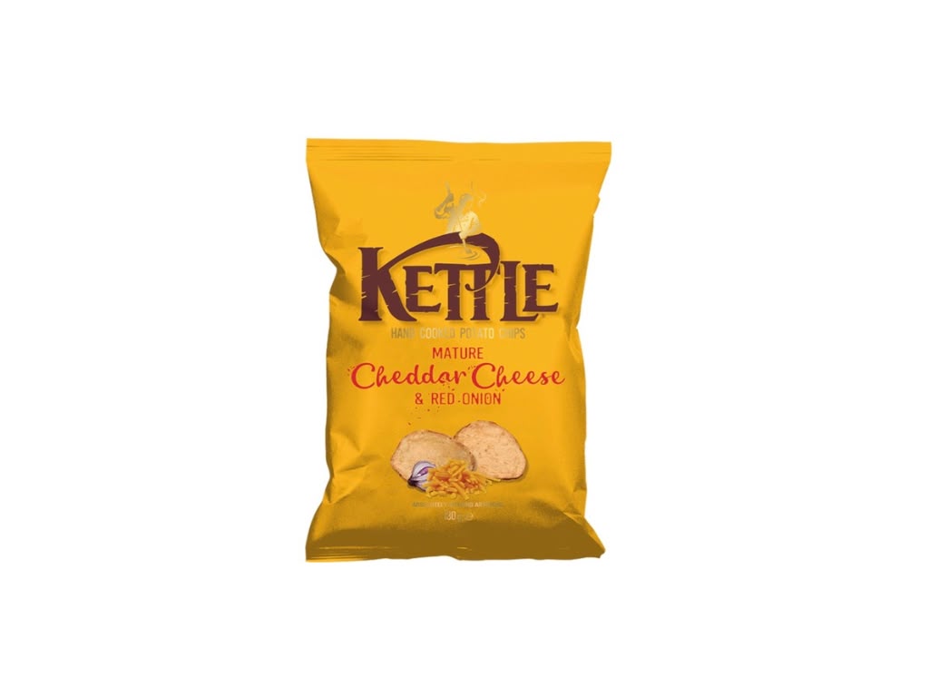 Kettle Mature Cheddar Cheese & Red Onion 130 g