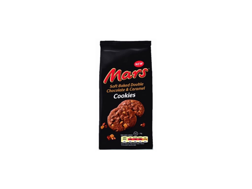Mars Soft Baked Double Chocolate & Caramel Cookies 162 g