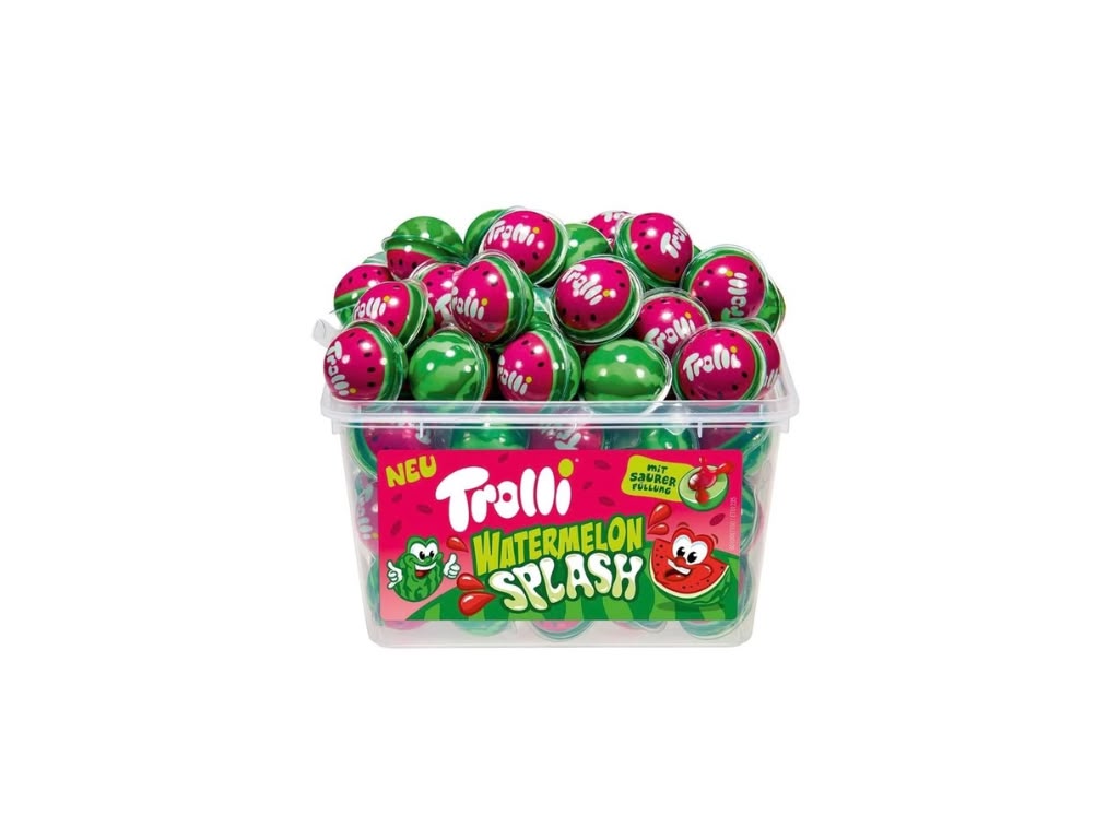 Trolli Watermelon Splash Großdose 60 Stück / 1.128 g Großpackung