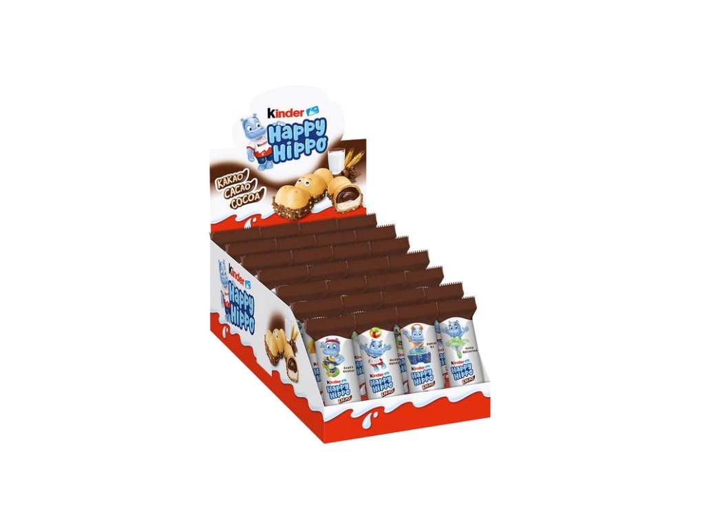 Kinder Happy Hippo Kakao 28 x 20,7 g Großpackung