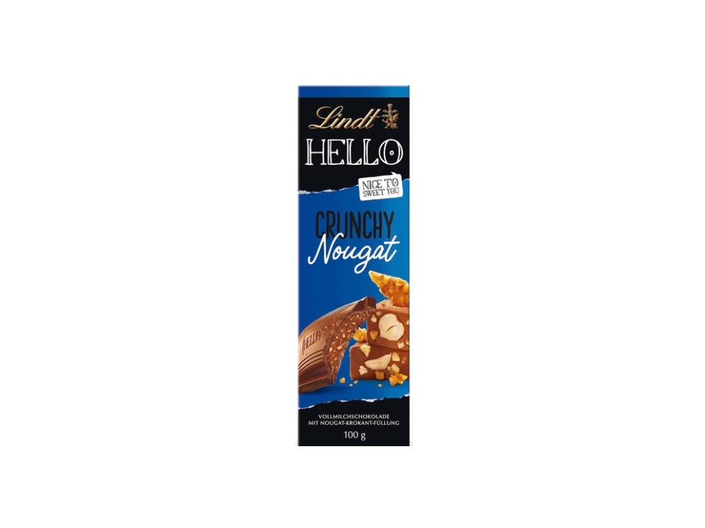 Lindt Hello Crunchy Nougat 100 g