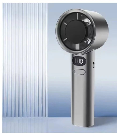 Aufladbarer Ventilator Leise Mini Handventilator Tragbarer Fan Lüfter